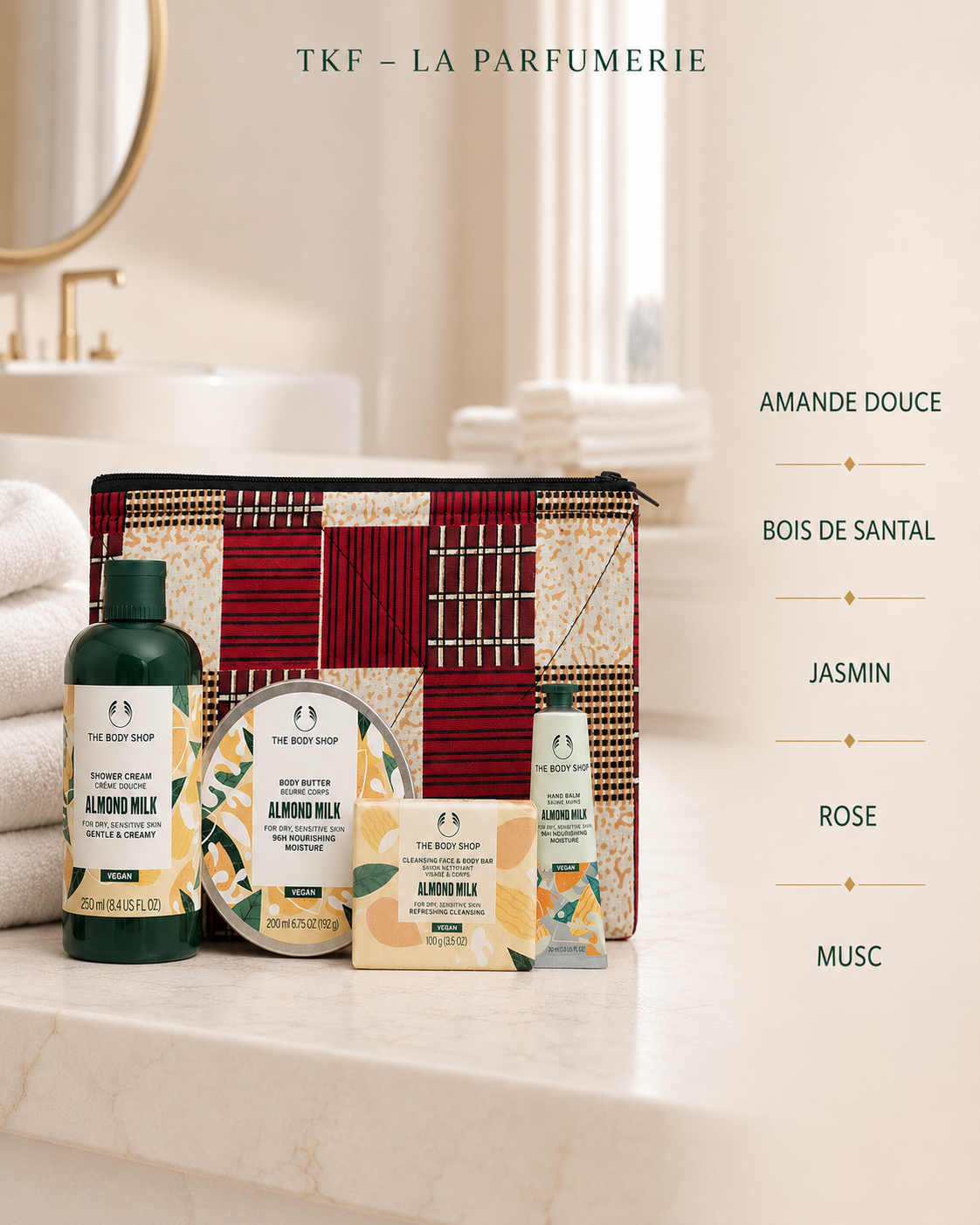 Coffret Nourrissant au Lait d’Amande – The Body Shop