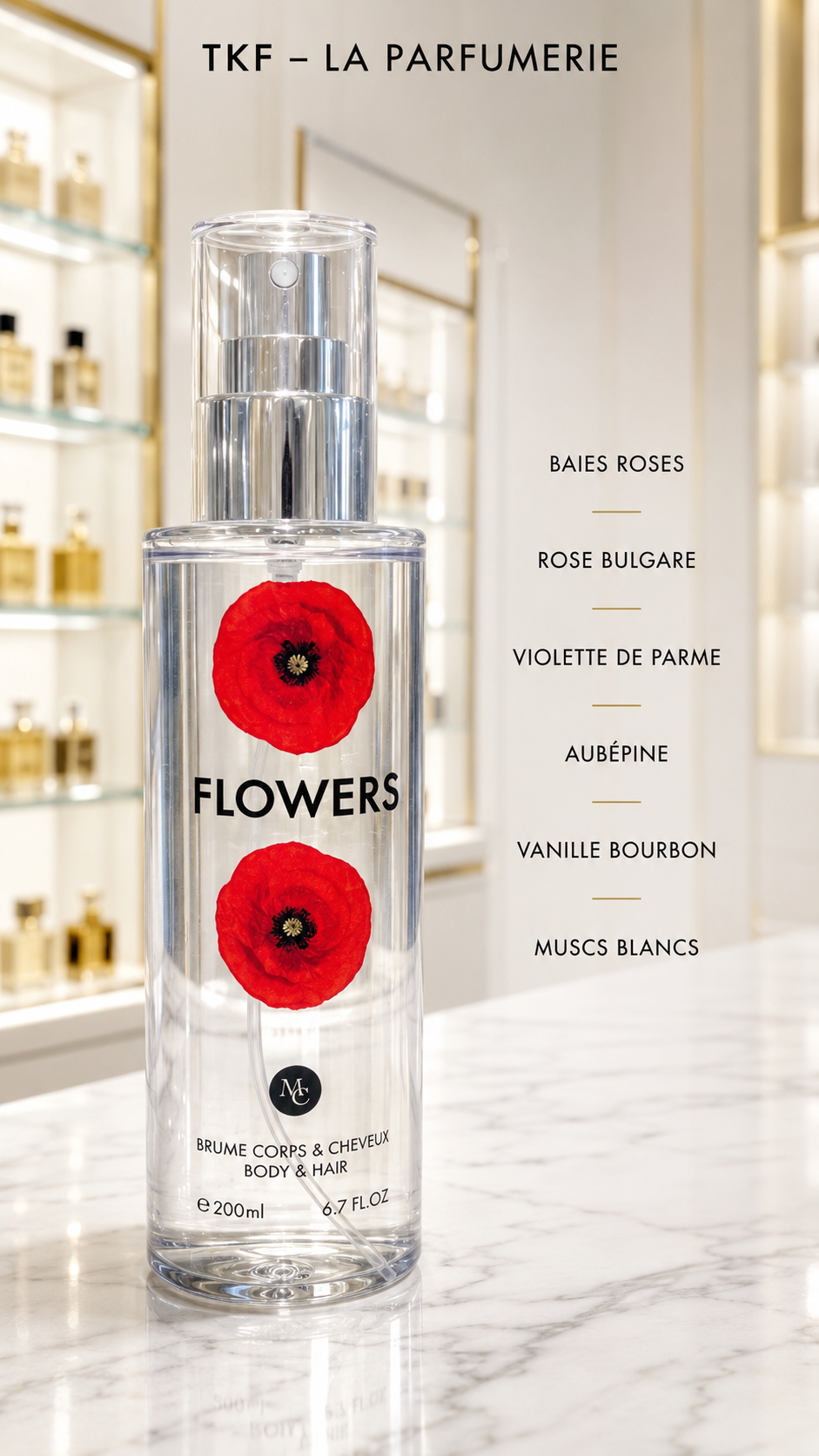 Flowers - Brume Parfumée corps et cheveux