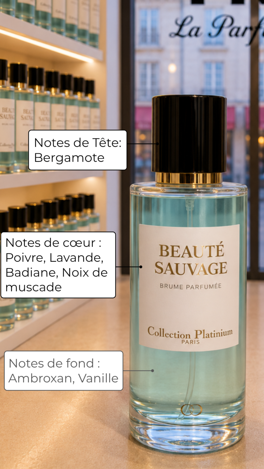 Beauté Sauvage brume 200ml CP