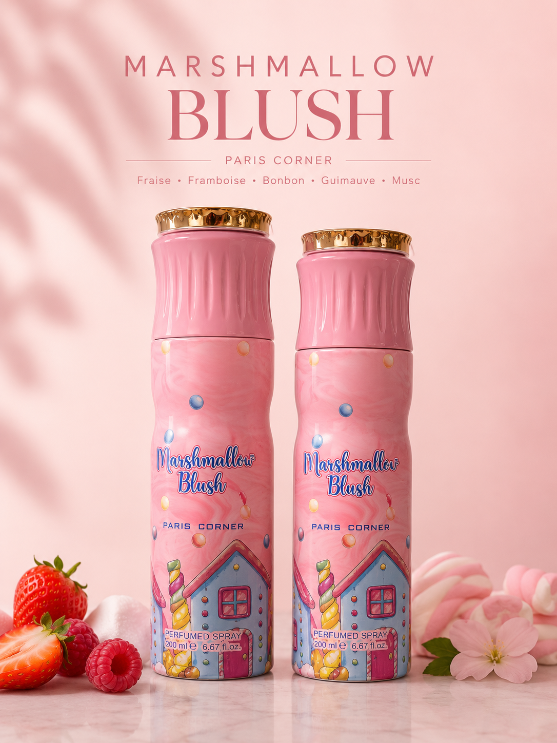 Marshmallow Blush Déodorant Paris Corner