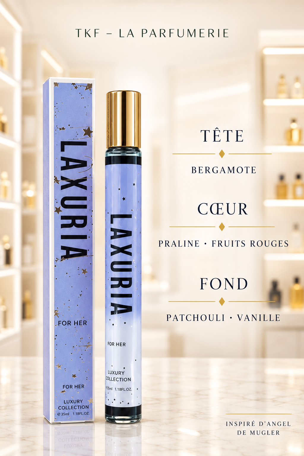Les vaporisateurs de sac 35ml