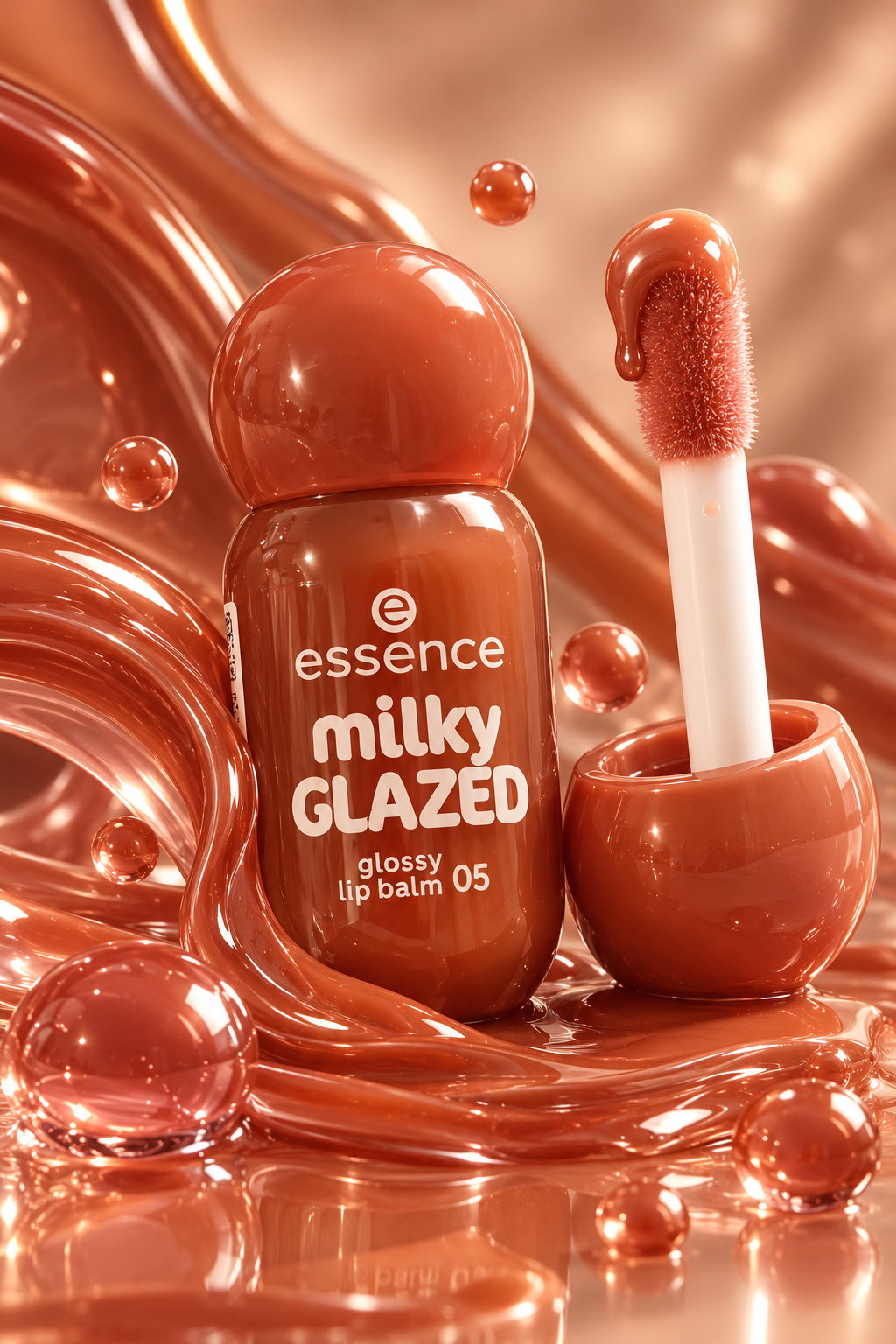 Essence Milky Glazed – Baumes à lèvres ultra glossy