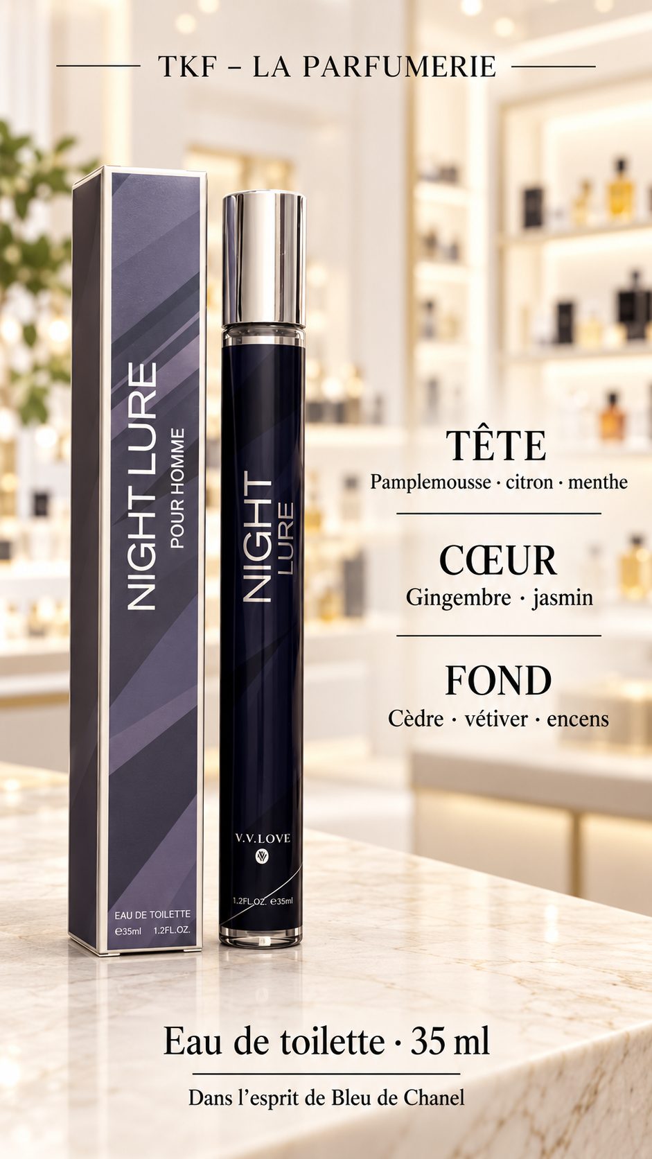Les vaporisateurs de sac 35ml