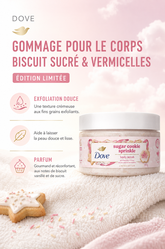 Dove Gommage corps Sugar Cookie Sprinkle 99gr