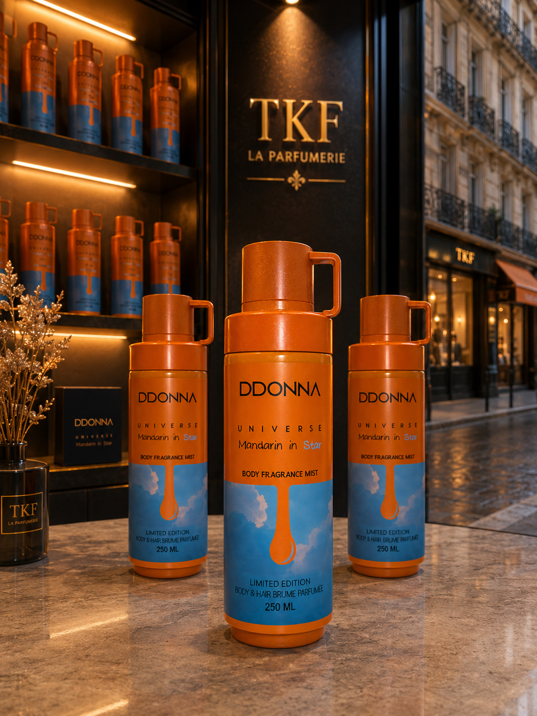 Mandarin in Star brume corps et cheveux 250ml D’Donna