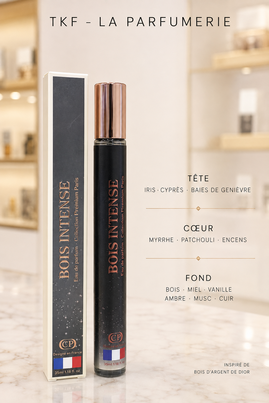 Les vaporisateurs de sac 35ml