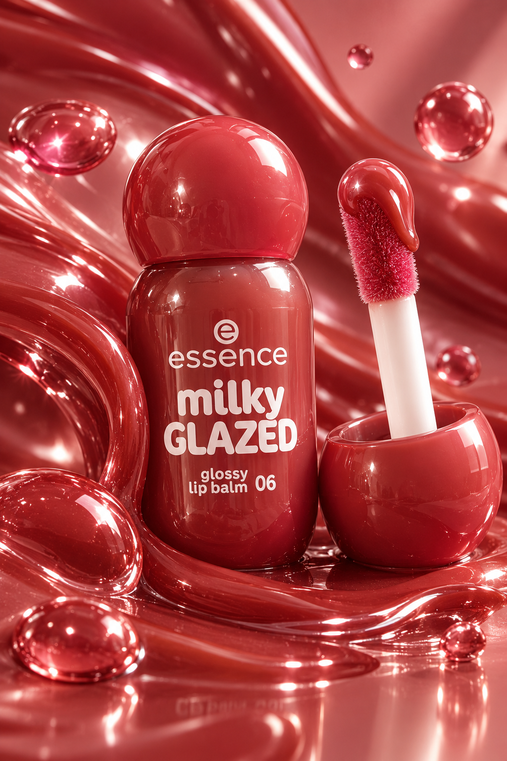 Essence Milky Glazed – Baumes à lèvres ultra glossy