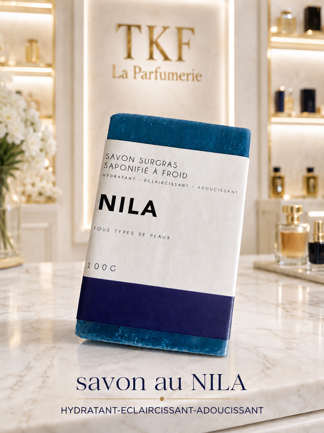 Savon NILA saponifié à froid 100g
