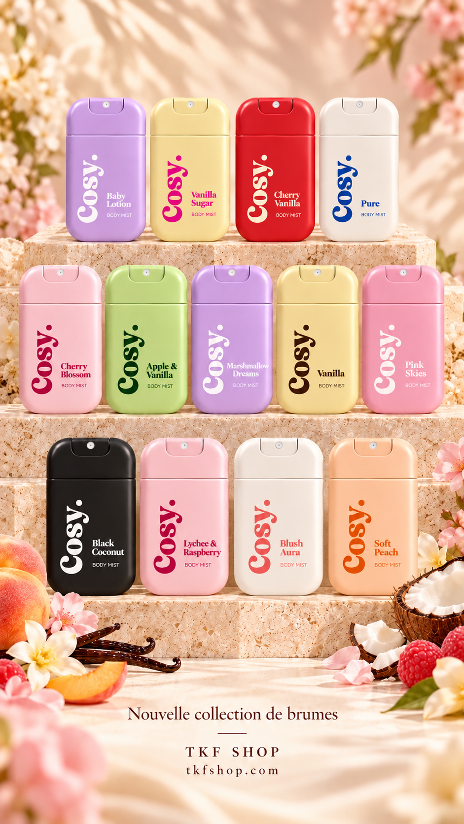 Cosy brume parfumées 30ml