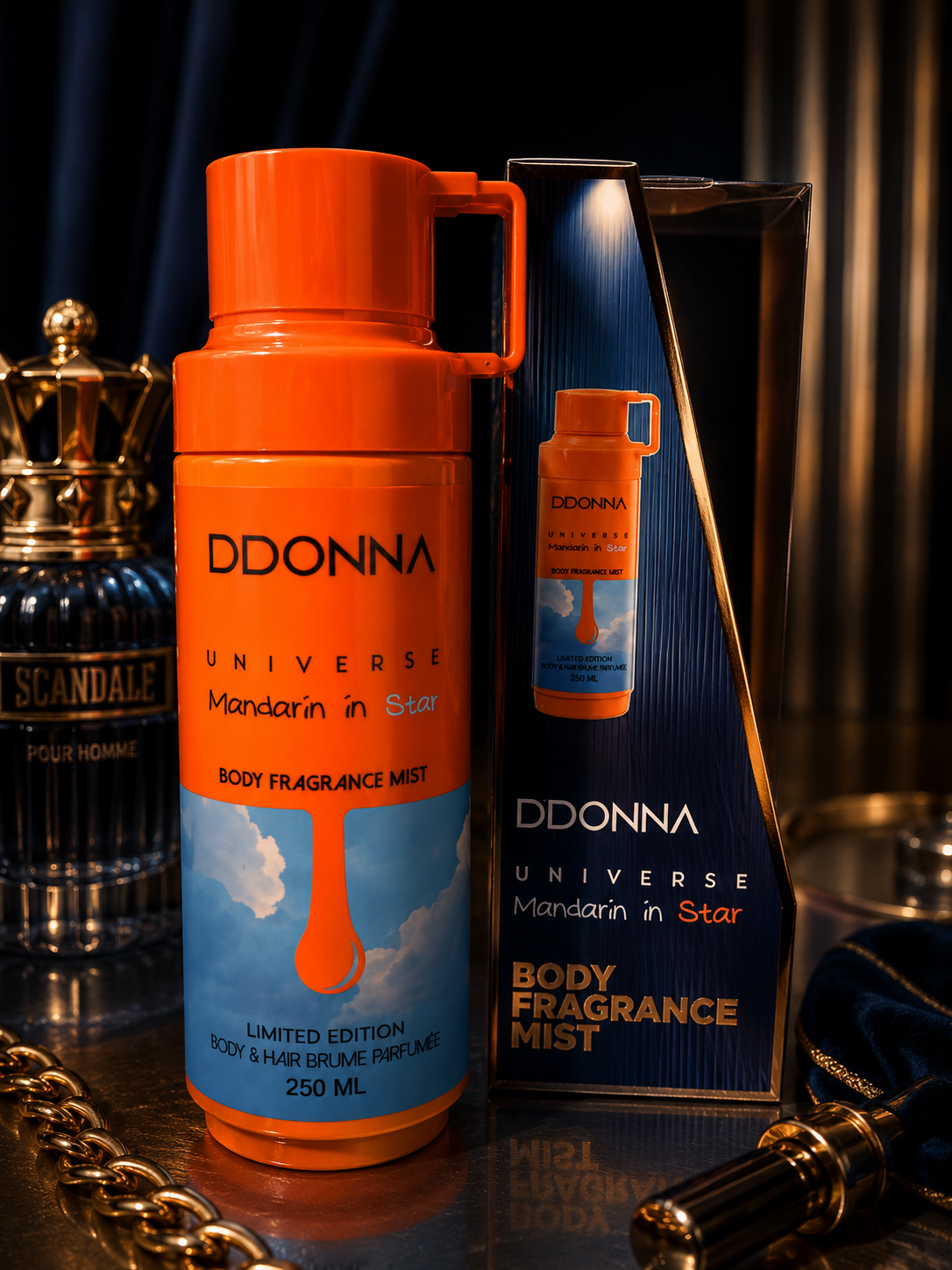 Mandarin in Star brume corps et cheveux 250ml D’Donna