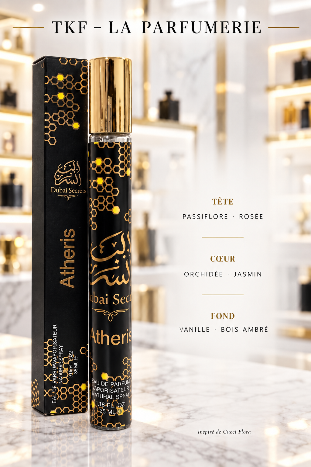 Les vaporisateurs de sac 35ml