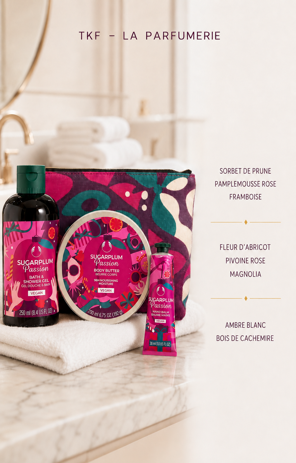 Coffret Sugarplum Passion – The Body Shop