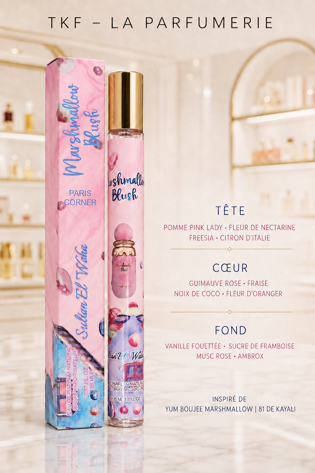 Les vaporisateurs de sac 35ml