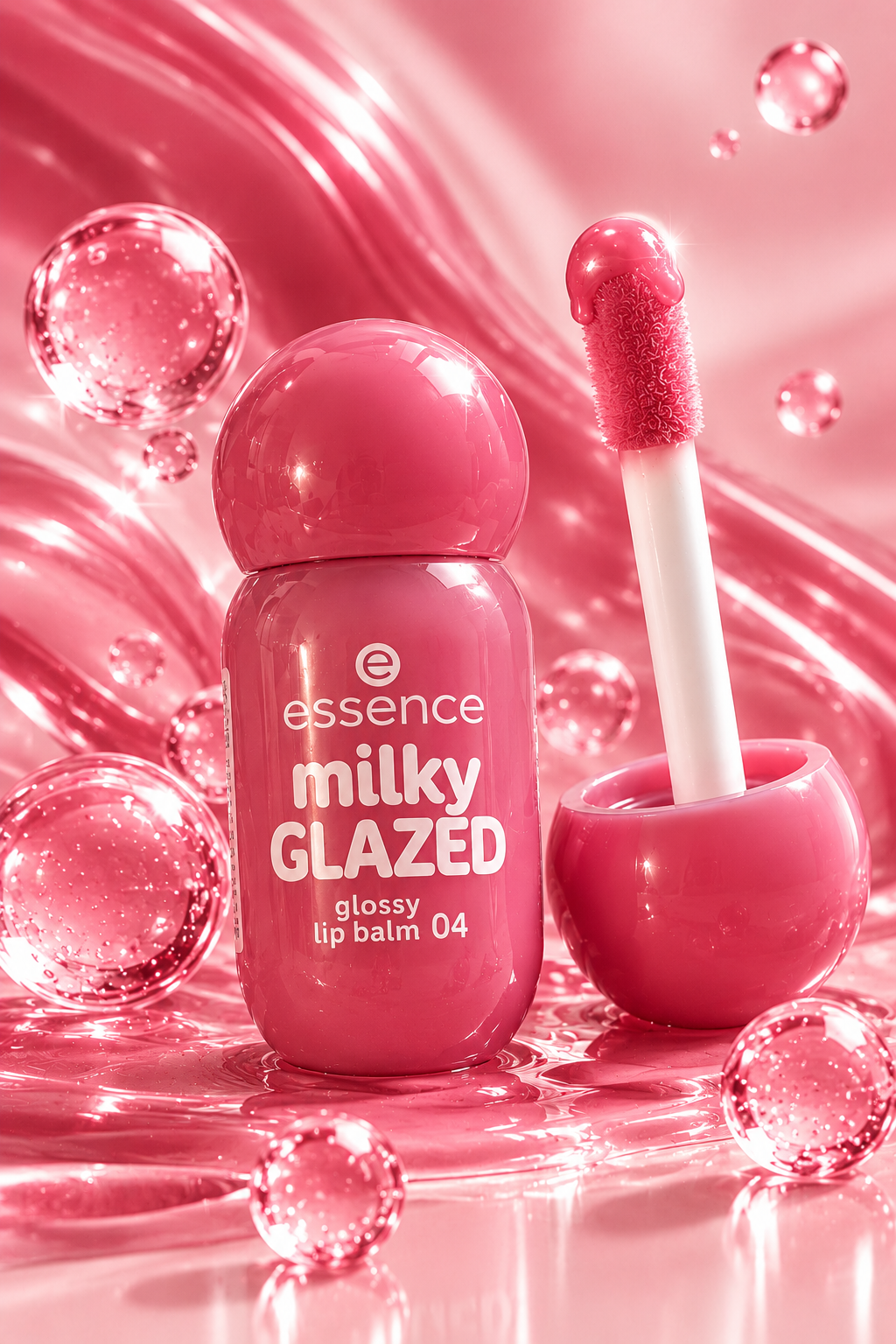 Essence Milky Glazed – Baumes à lèvres ultra glossy