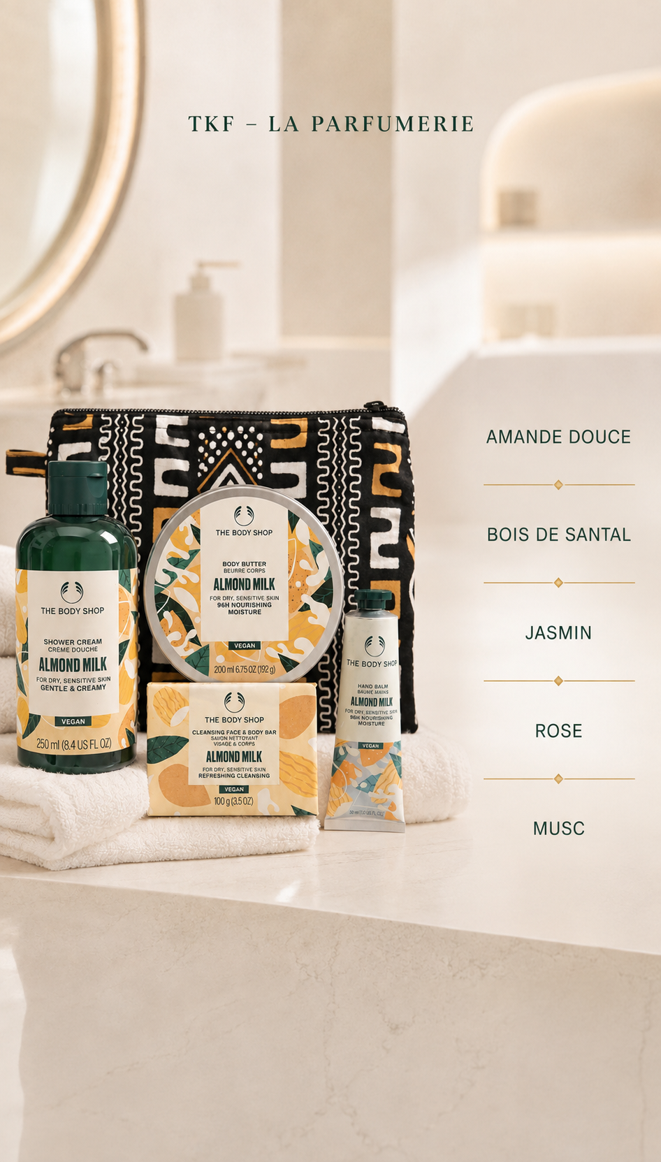 Coffret Nourrissant au Lait d’Amande – The Body Shop