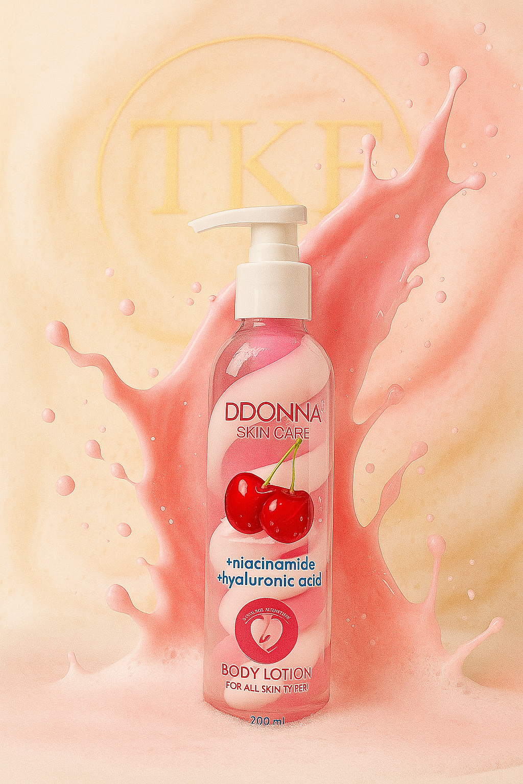 Lait pour le corps Cerise&Chantilly 200ml