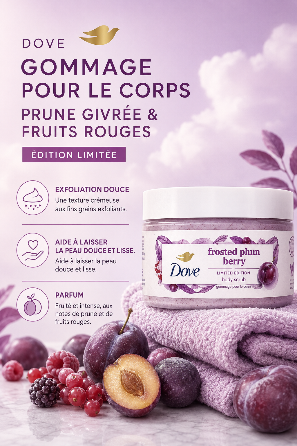 Dove Mini Gommage Corps édition limitée