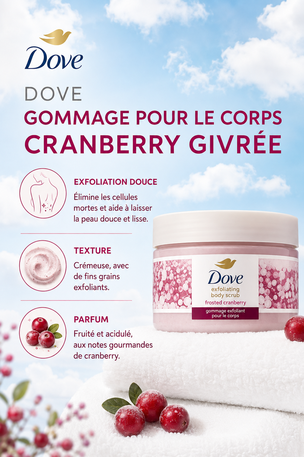 Dove Mini Gommage Corps édition limitée