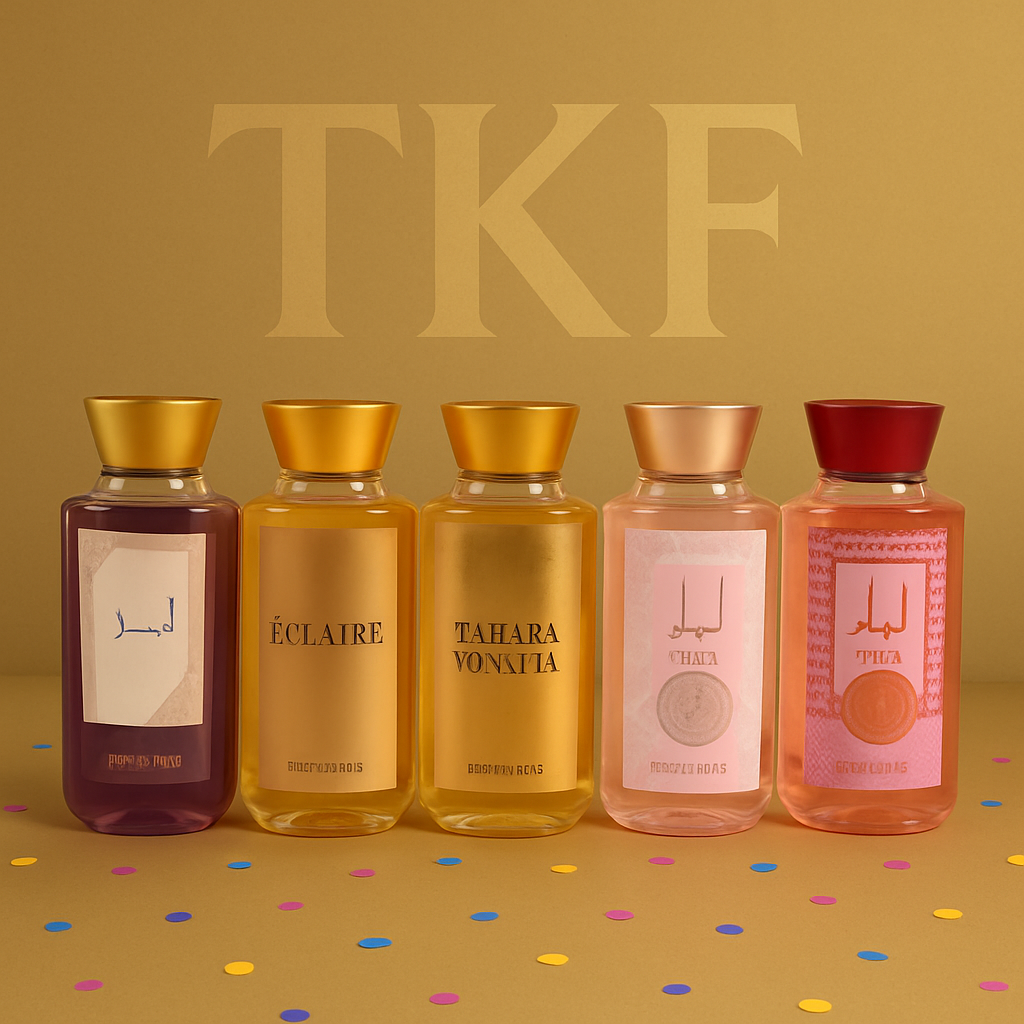 Gels douche parfumés