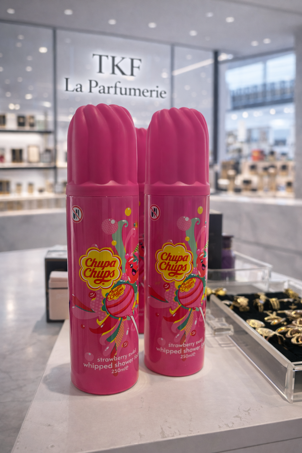 Chupa Chups Whipped Shower Foam 250 ml – Orange Pop ou Strawberry Swirl