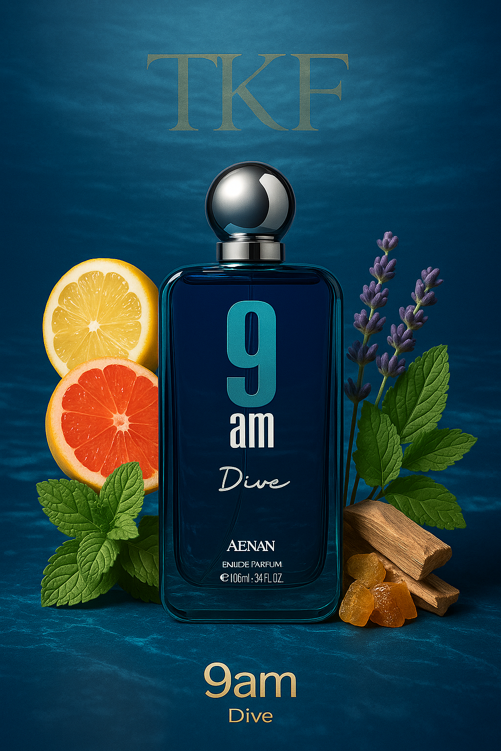 9am Dive by Afnan - Eau de parfum 100ml