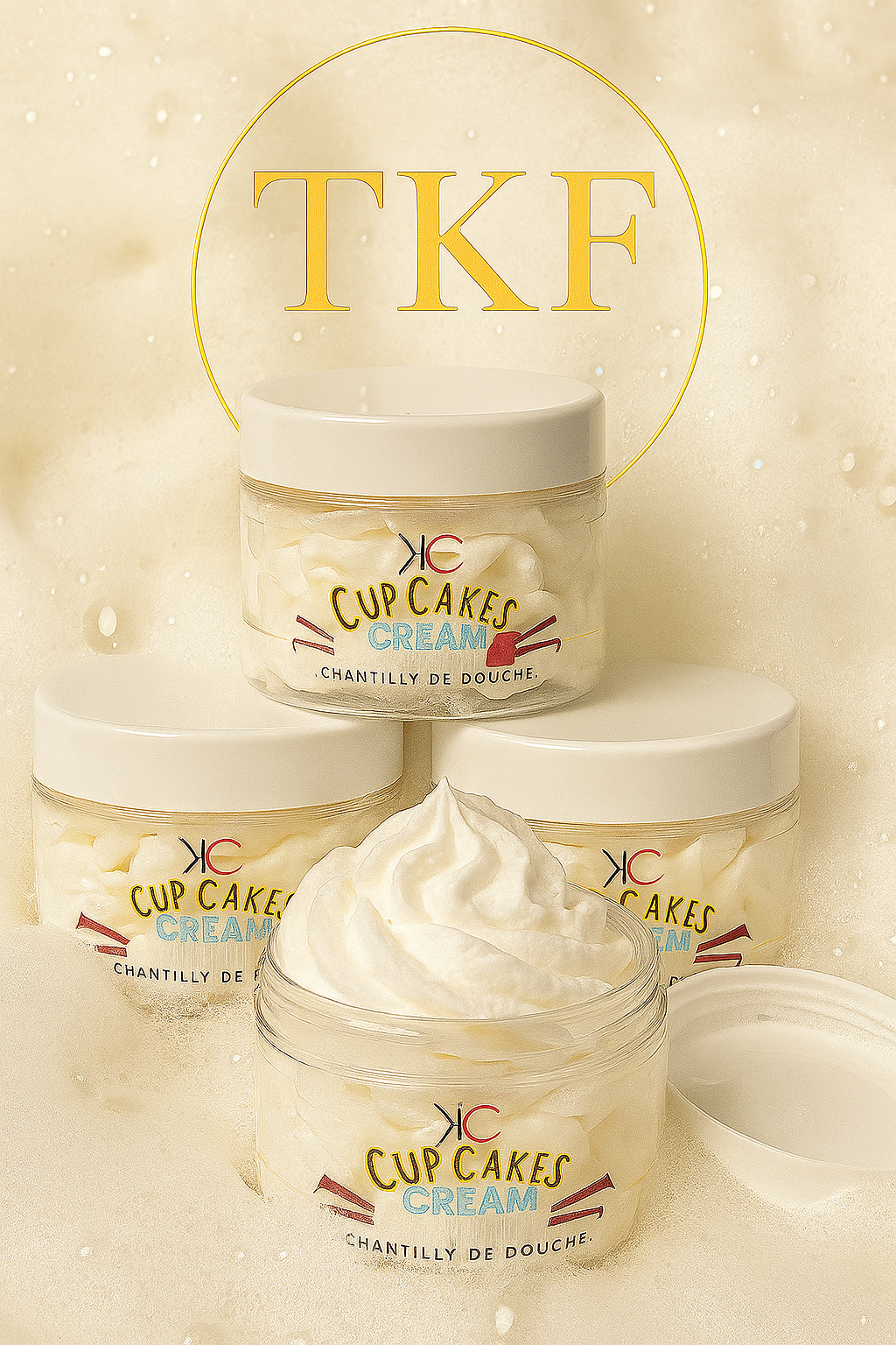 CHANTILLY DE DOUCHE CUP CAKES CREAM
