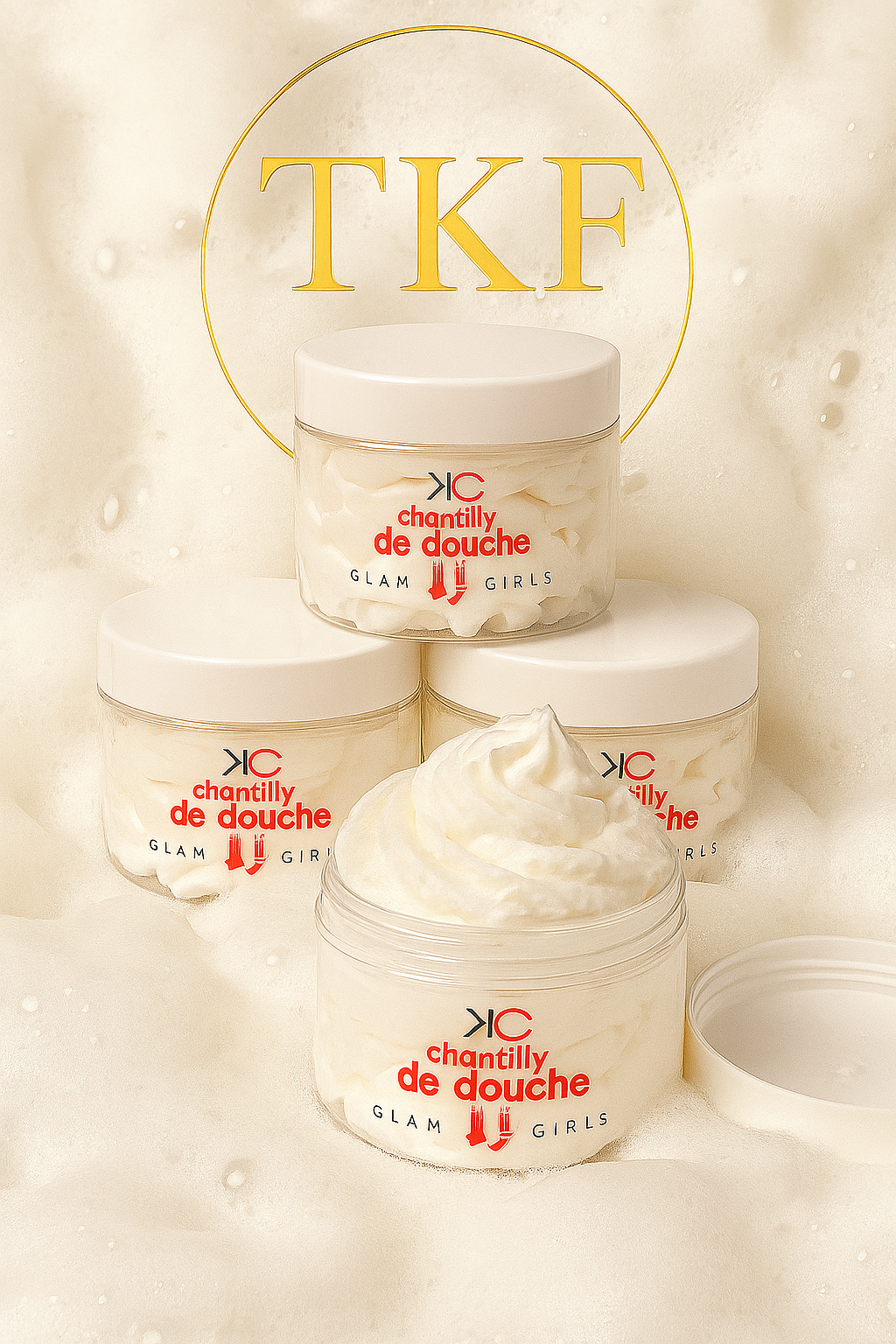 CHANTILLY DE DOUCHE GLAM GIRLS