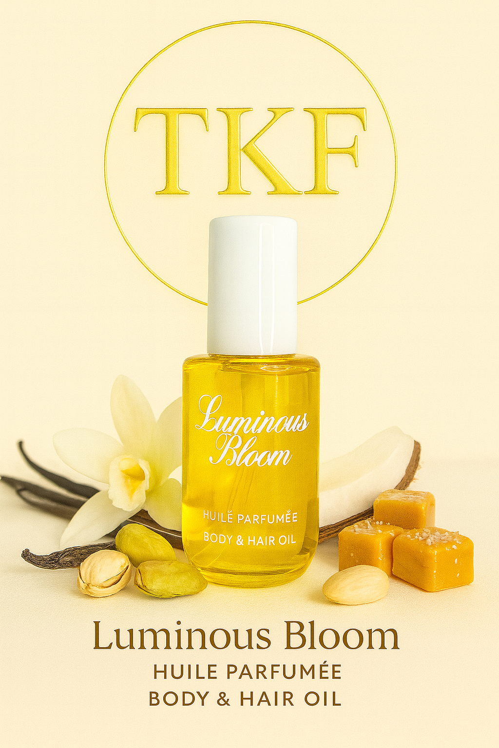 LUMINOUS BLOOM - Huile parfumée corps & cheveux