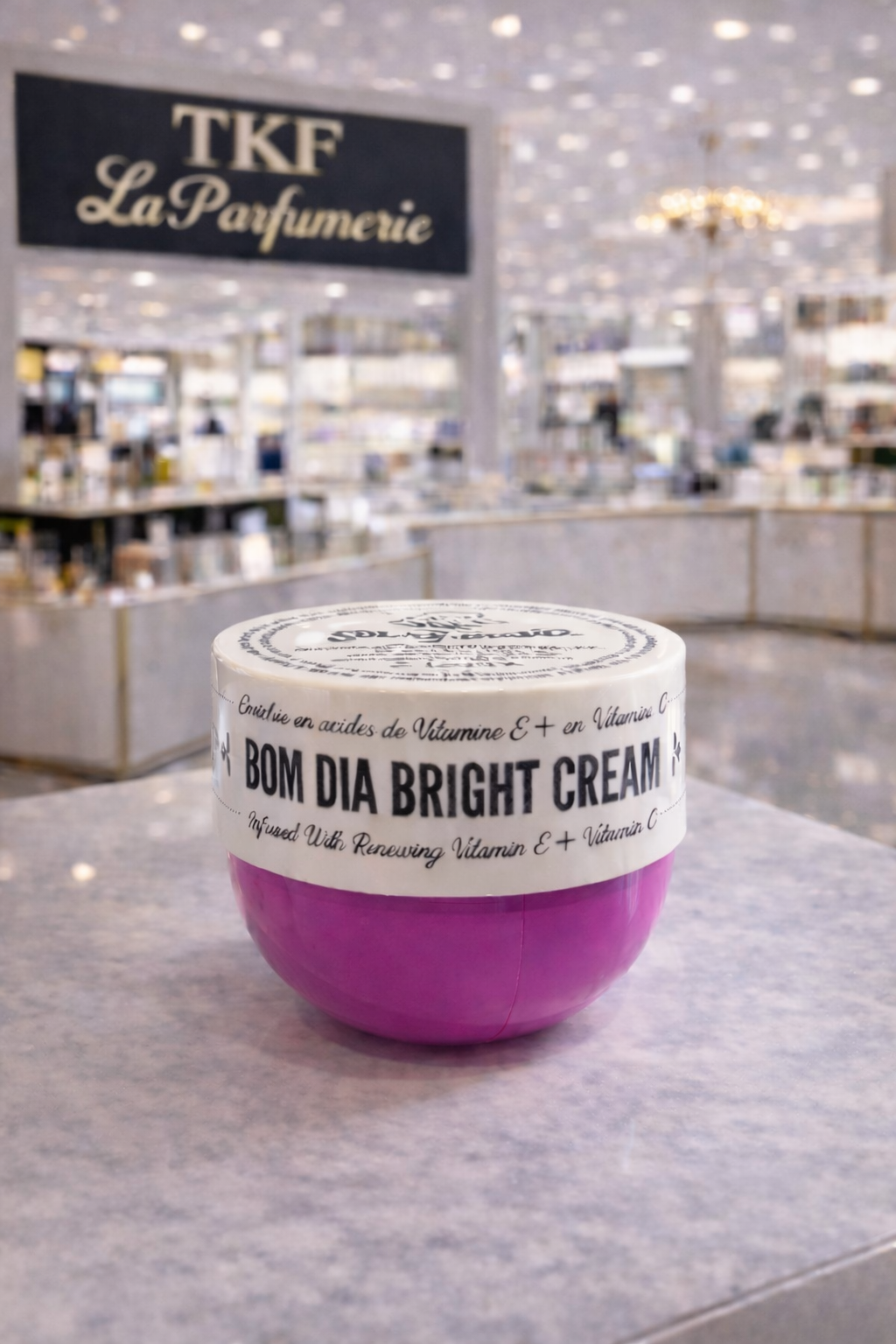 Bom Dia Bright Cream — Crème corps lissante & éclat (Vitamine C + E)