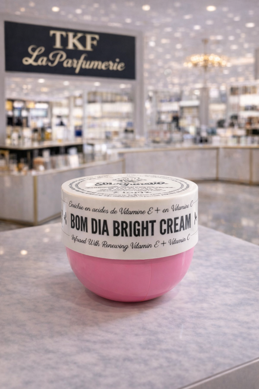 Bom Dia Bright Cream — Crème corps lissante & éclat (Vitamine C + E)
