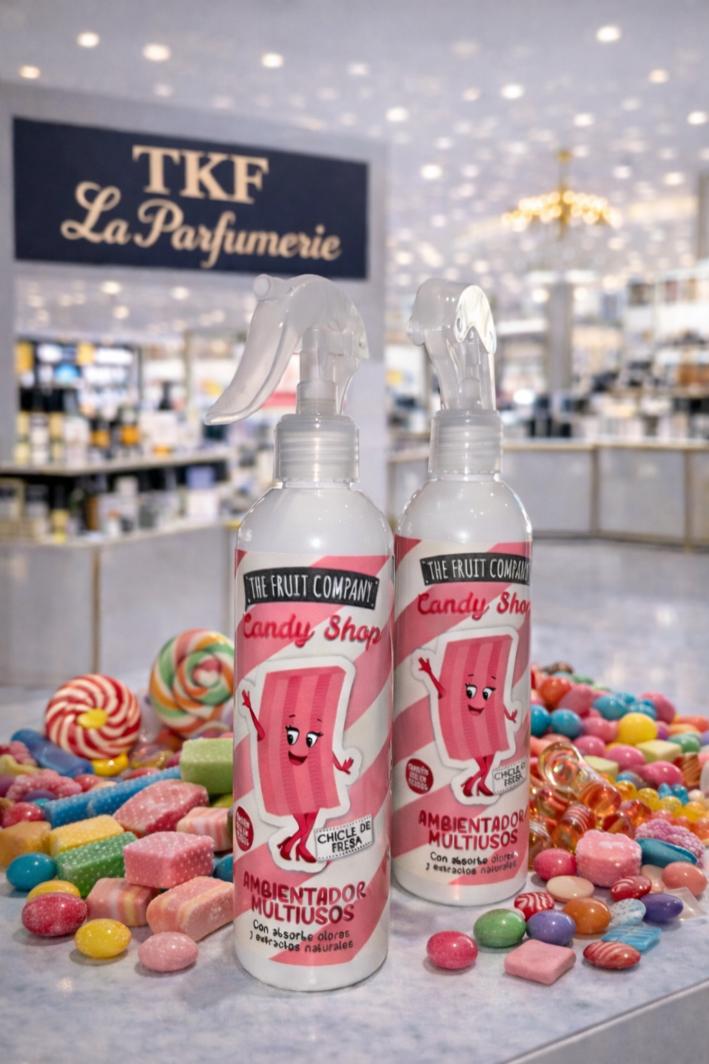 Spray parfumé multi-usages Candy Shop – Chewing-gum Fraise | The Fruit Company