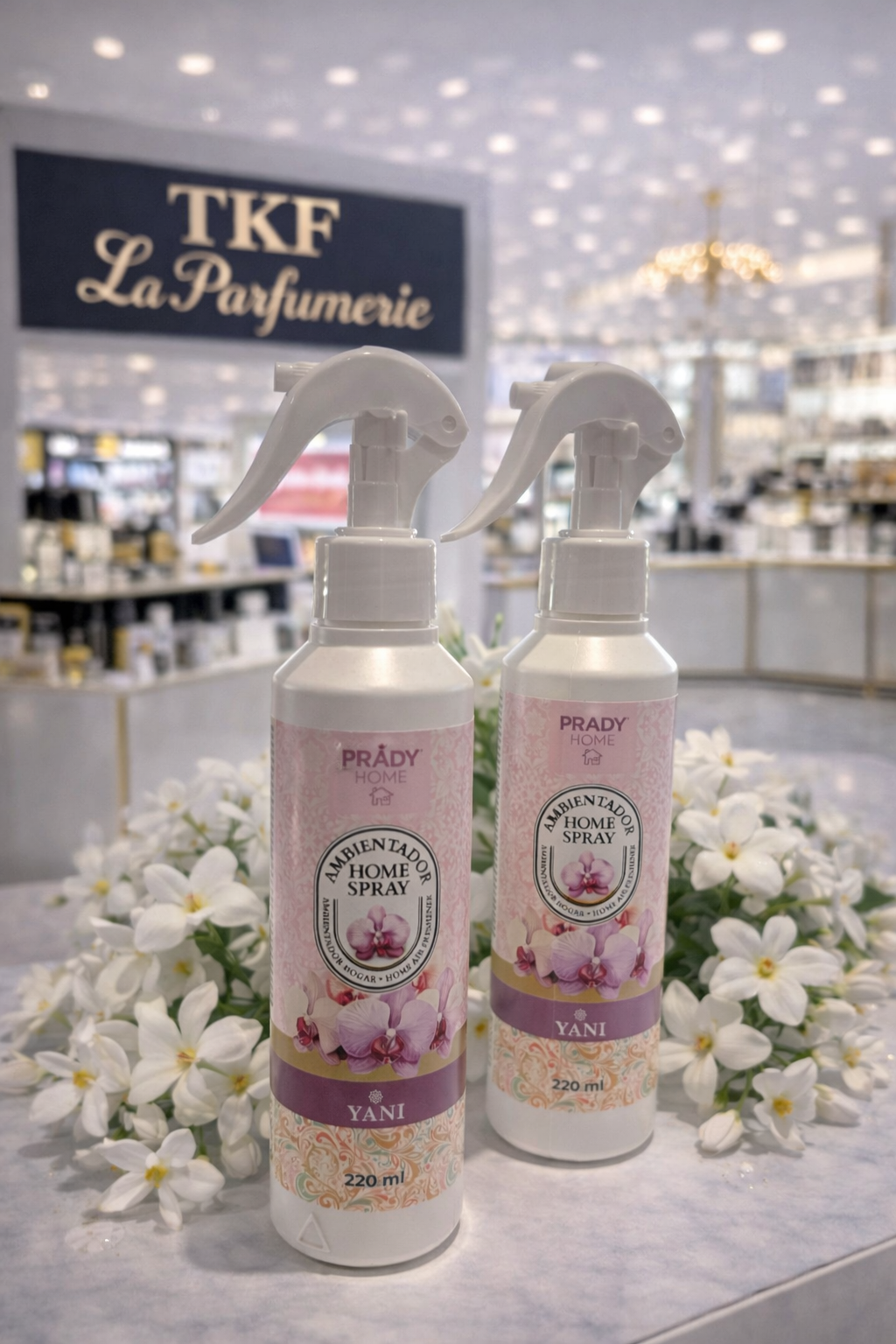 Spray d’ambiance maison YANI – PRADY HOME (Home Spray) – 220 ml