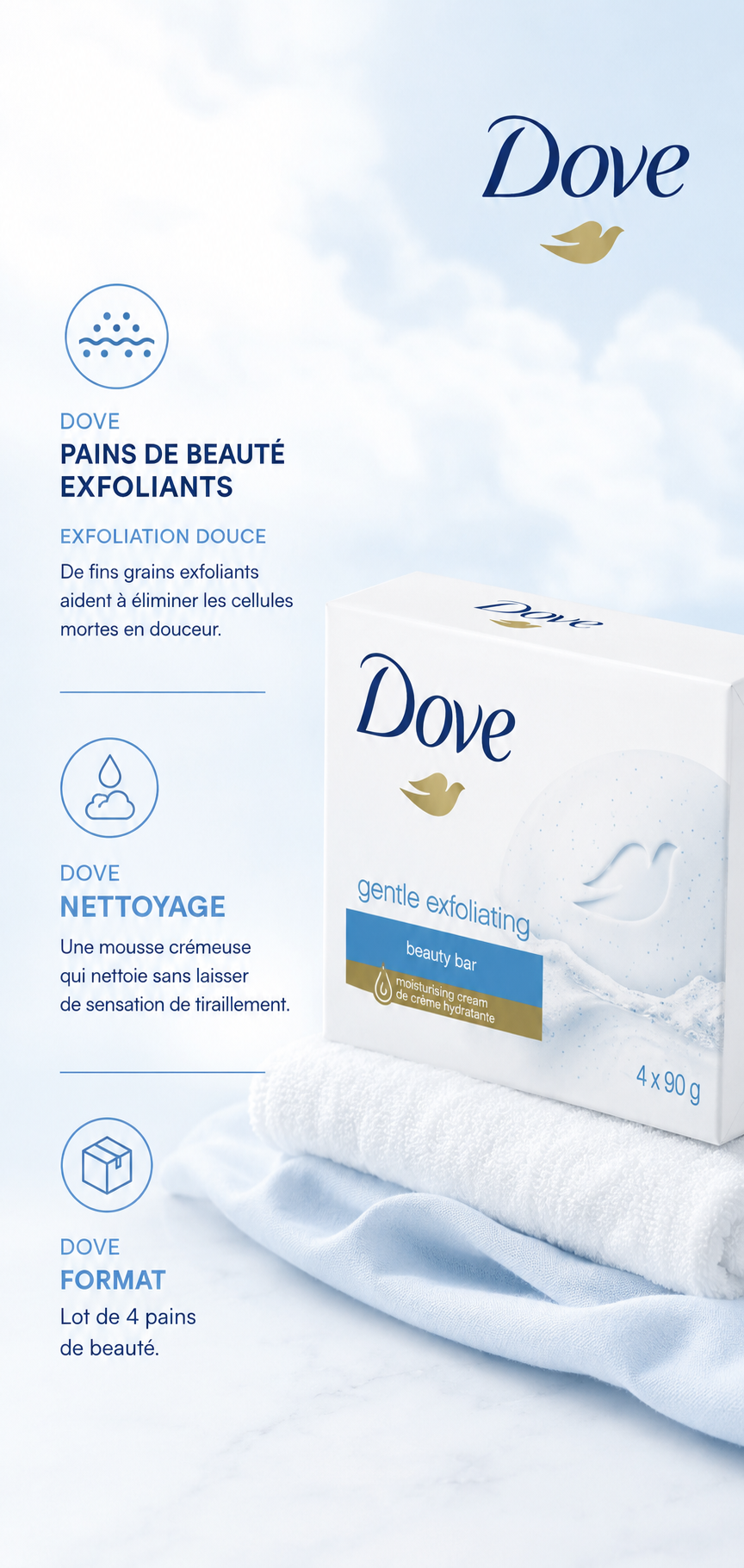 Dove Savons éditions limitées