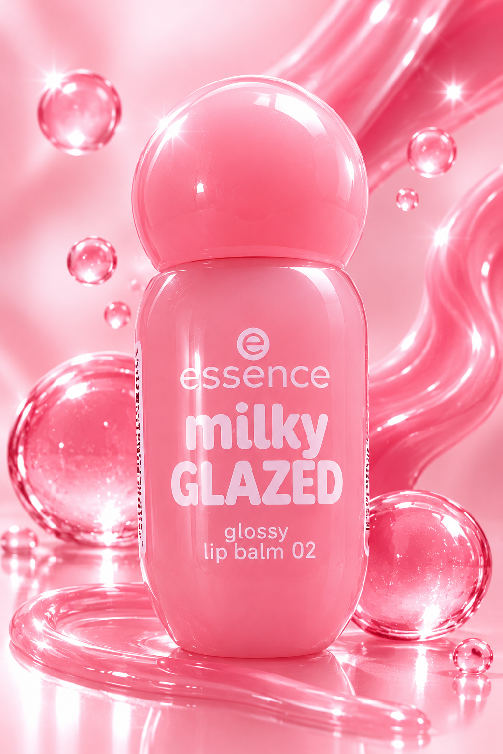 Essence Milky Glazed – Baumes à lèvres ultra glossy