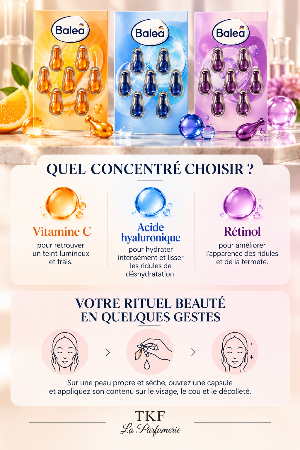 CAPSULES CONCENTRÉES VISAGE- BALEA