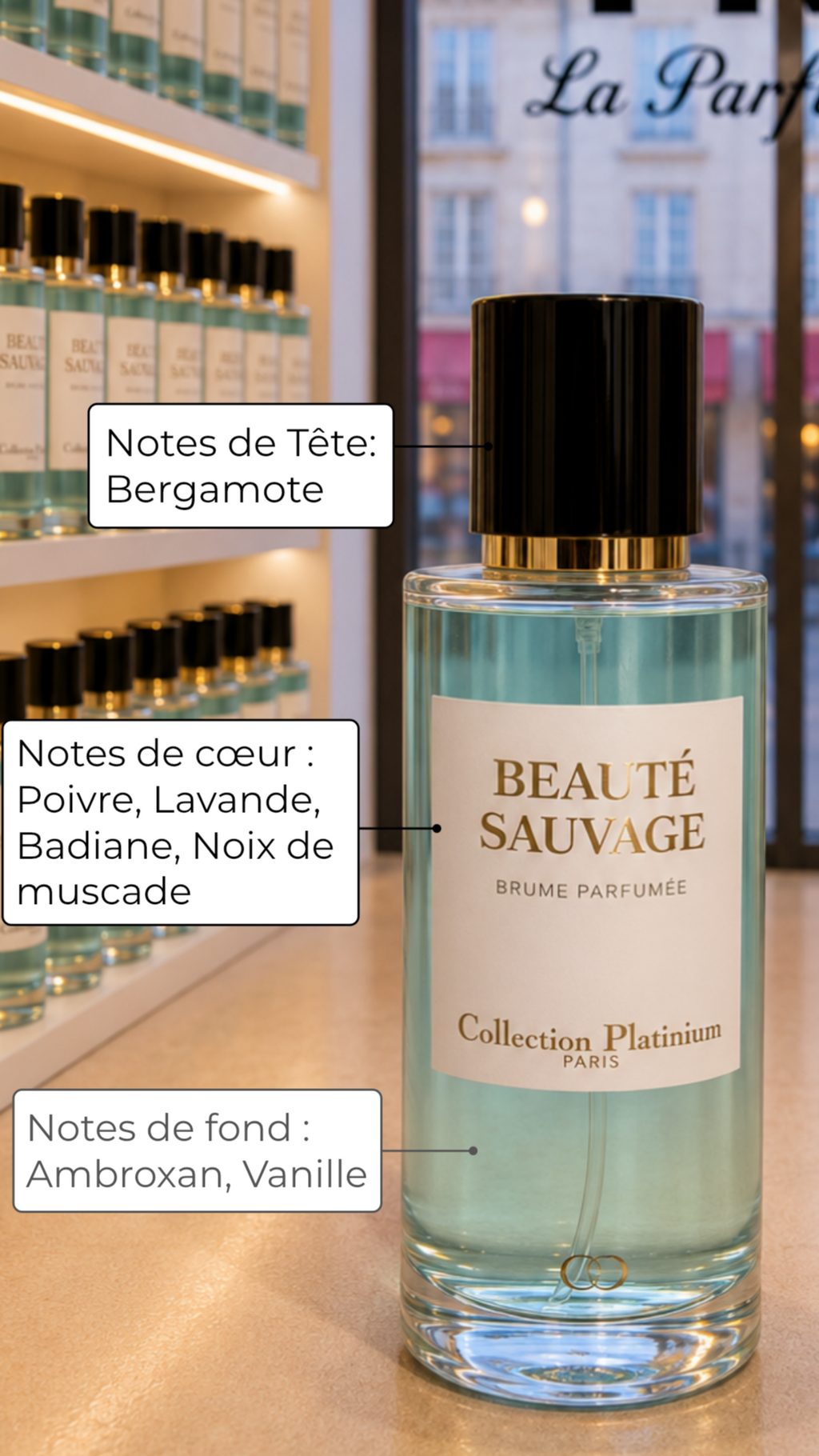 Beauté Sauvage brume 200ml CP