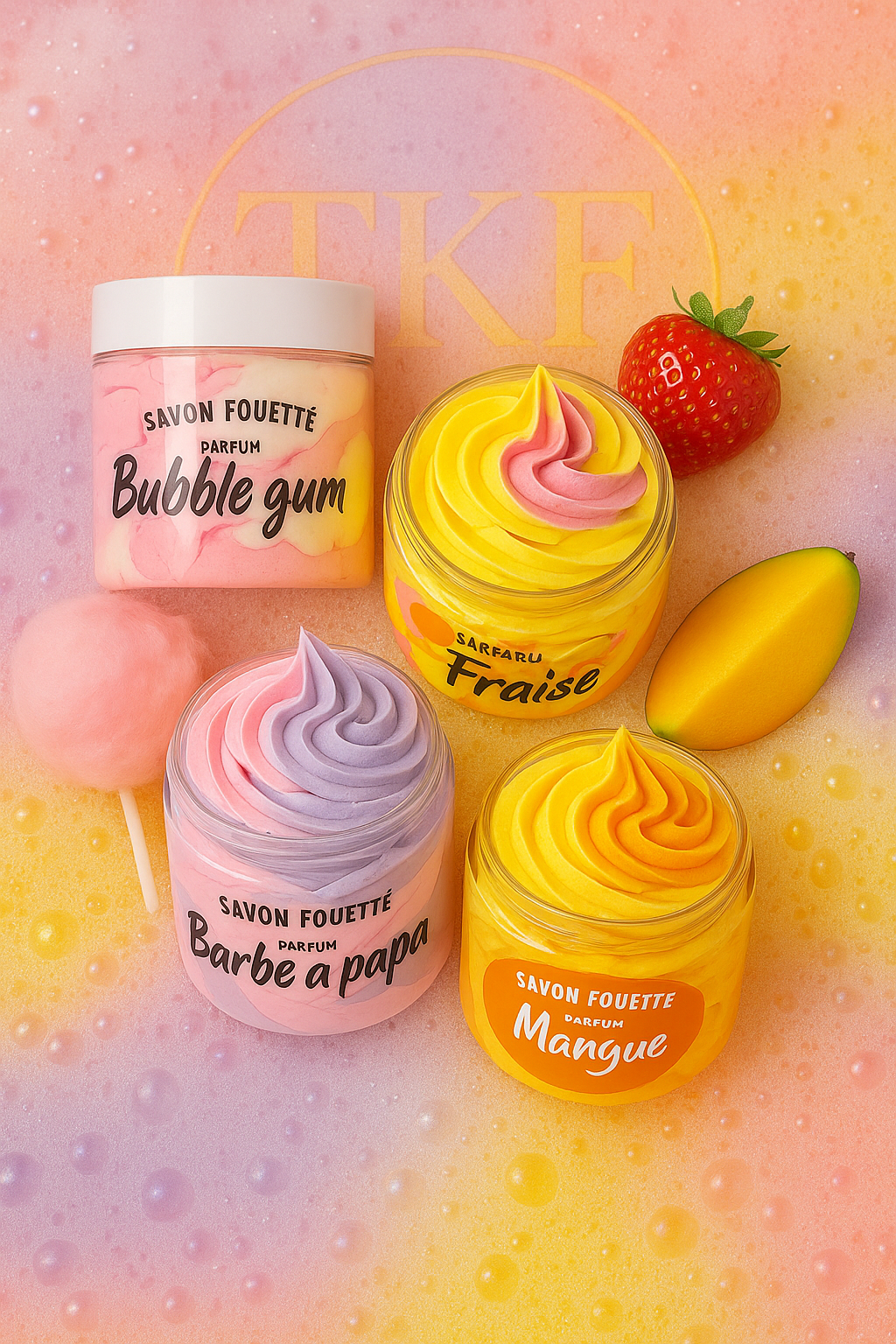 Savon fouetté 190ml