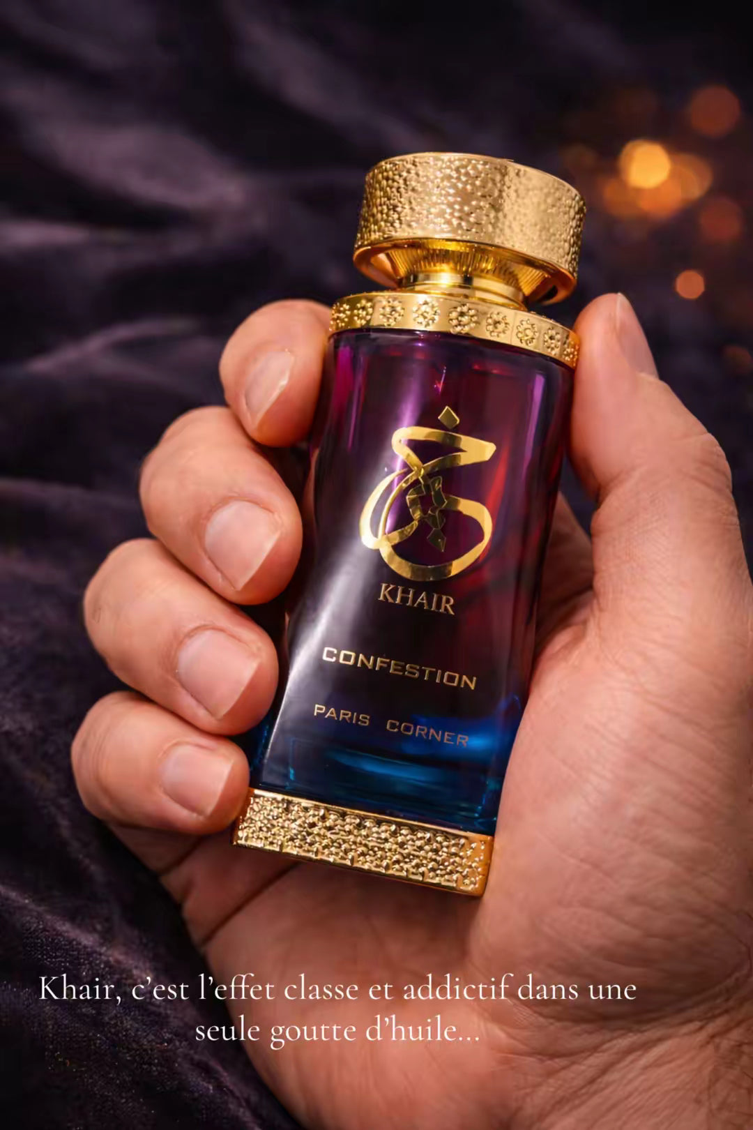 KHAIR CONFECTION – PARIS CORNER – Huile parfumée corps et cheveux