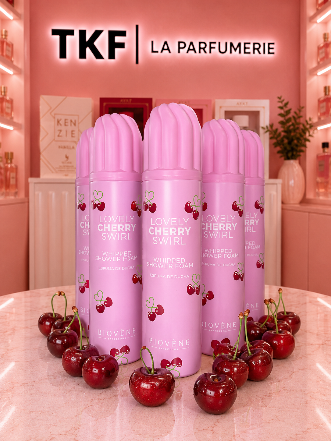 Sunkissed chantilly de douche parfumée