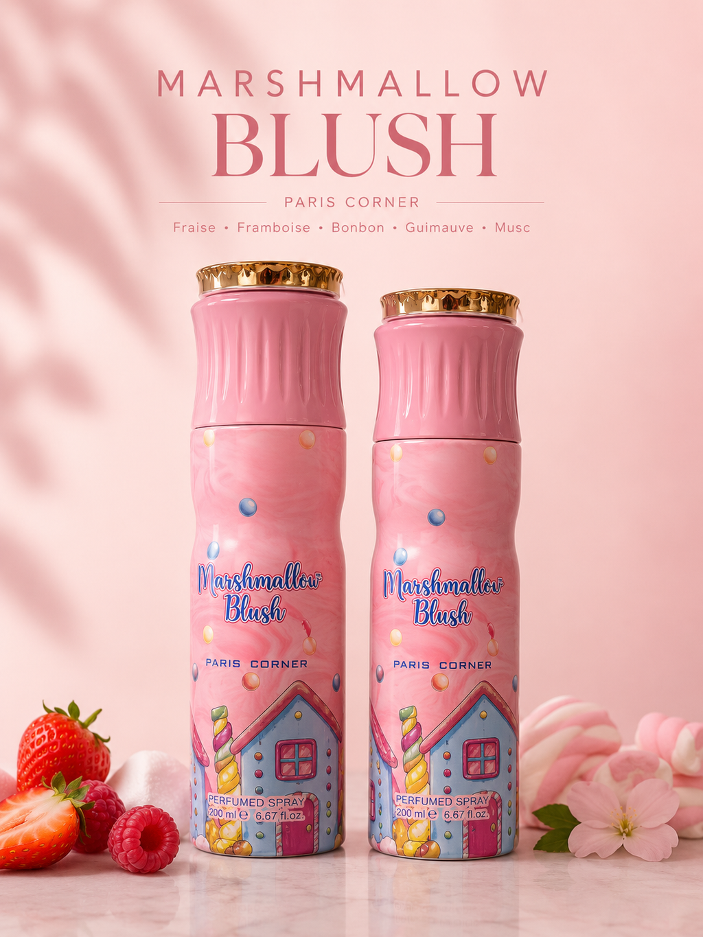 Marshmallow Blush Déodorant Paris Corner