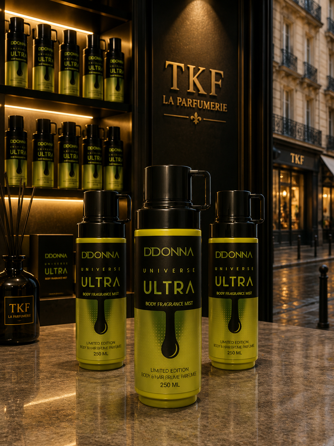 Universe Ultra brume corps&cheveux D'Donna 250 ML