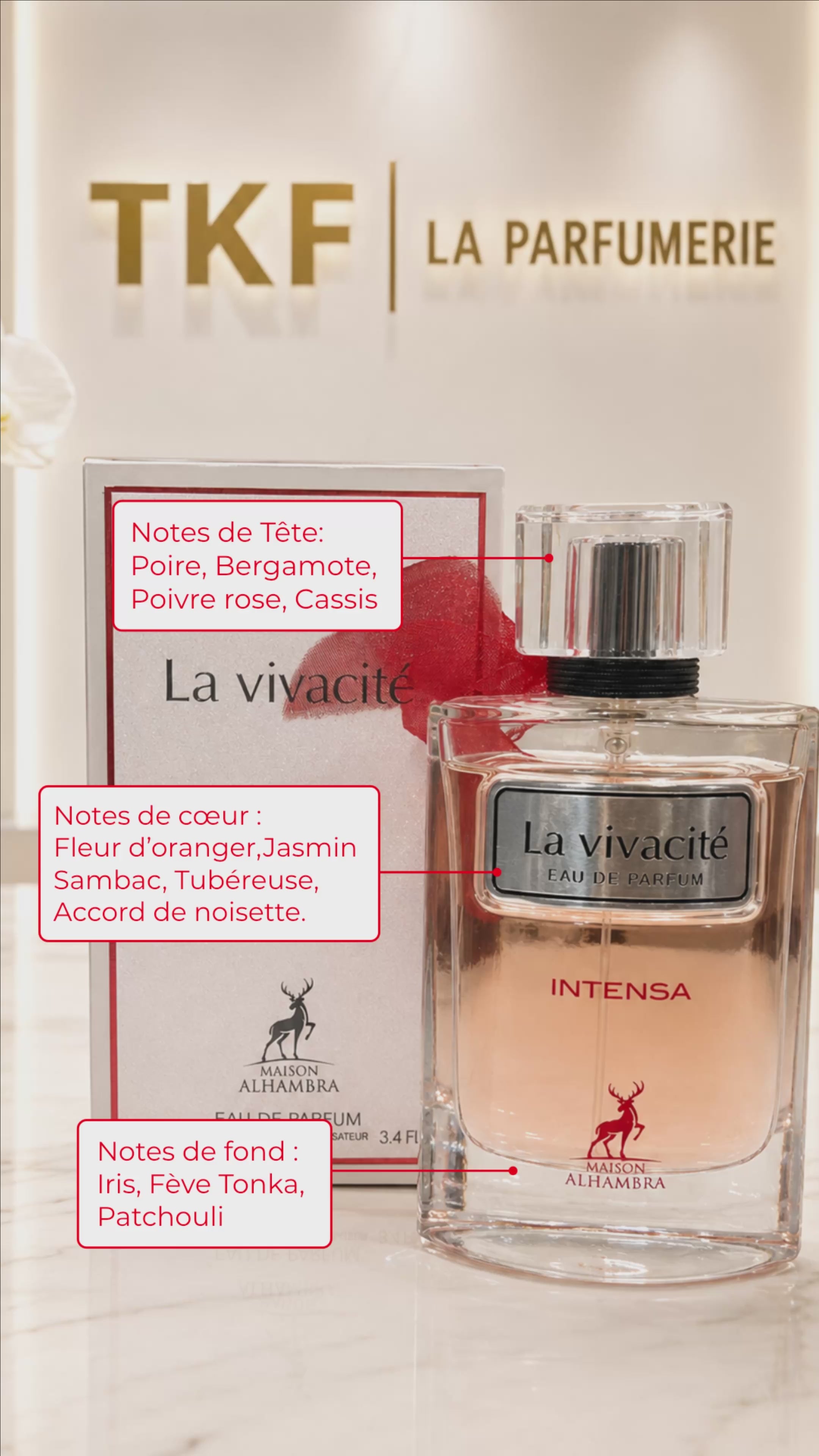 LA VIVACITÉ INTENSA - Eau de parfum